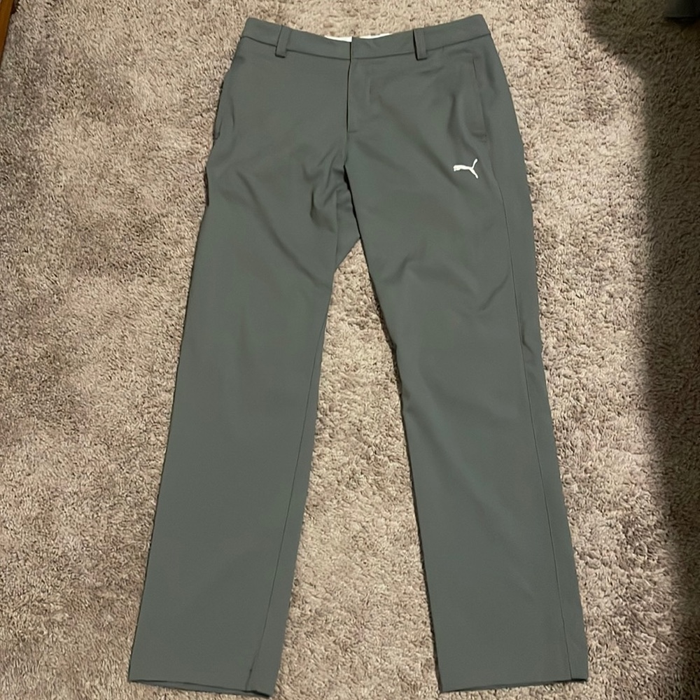 Gray Puma Golf Pants W30/L32